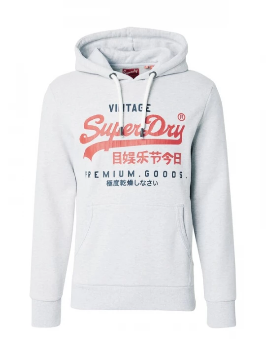 Obrázek produktu Superdry & Co Mikina  marine modrá / šedý melír / červená