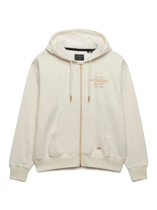 Obrázek produktu Superdry & Co Mikina zlatě žlutá / bílá
