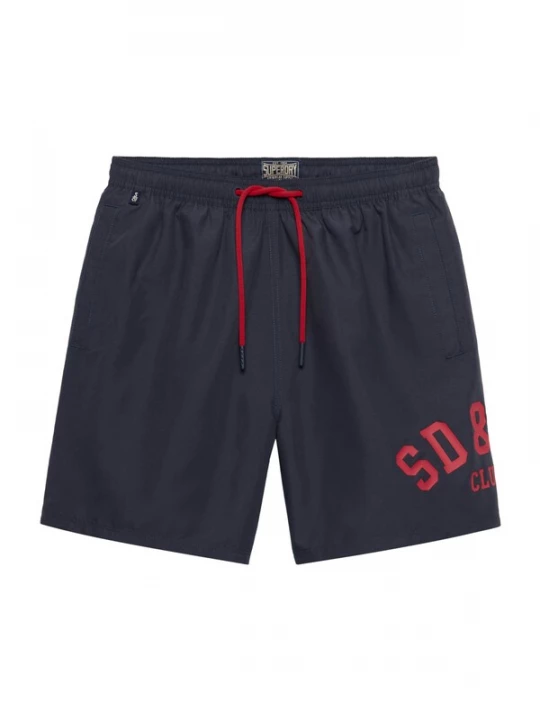 Obrázek produktu Superdry & Co Plavecké šortky námořnická modř / světle červená