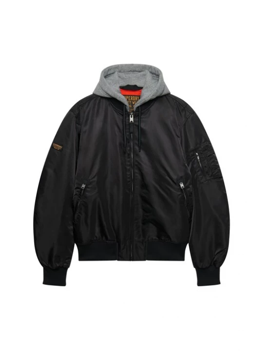 Obrázek produktu Superdry & Co Přechodná bunda 'Ma1' šedá / černá