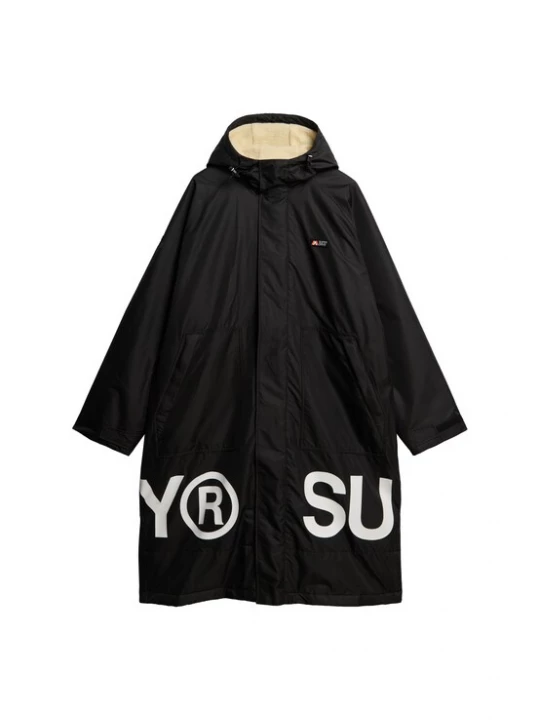 Obrázek produktu Superdry & Co Přechodný kabát černá / bílá