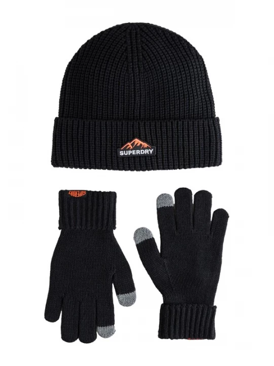 Obrázek produktu Superdry & Co Sada šedý melír / oranžová / černá / bílá