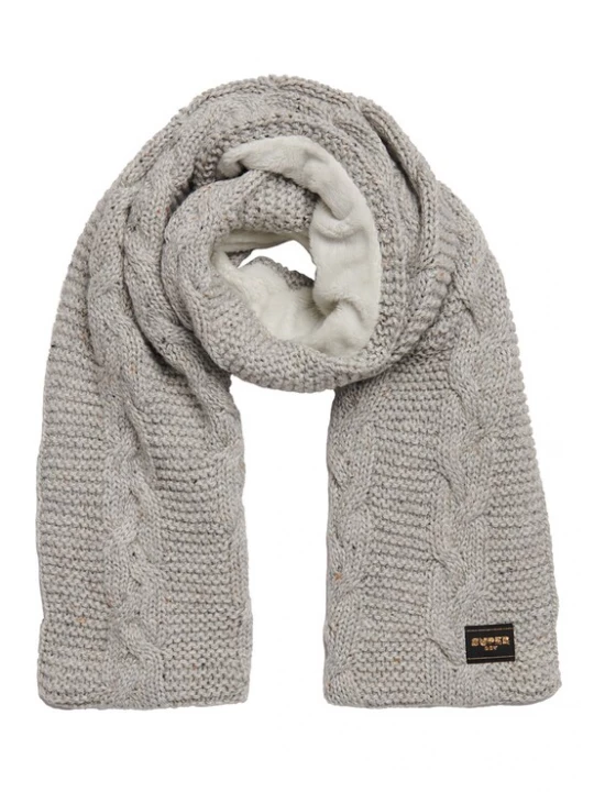 Obrázek produktu Superdry & Co Šála  šedá / černá