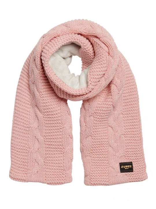 Obrázek produktu Superdry & Co Šála  zlatá / růžová / černá