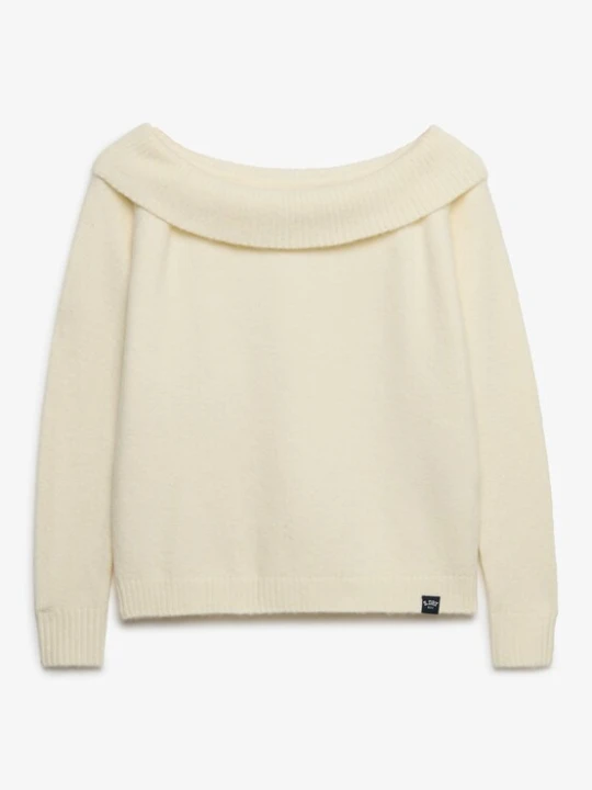 Obrázek produktu Superdry & Co Svetr barva bílé vlny
