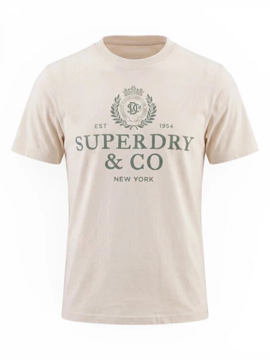 Obrázek produktu Superdry & Co Tričko '1954 Company' režná / rákos