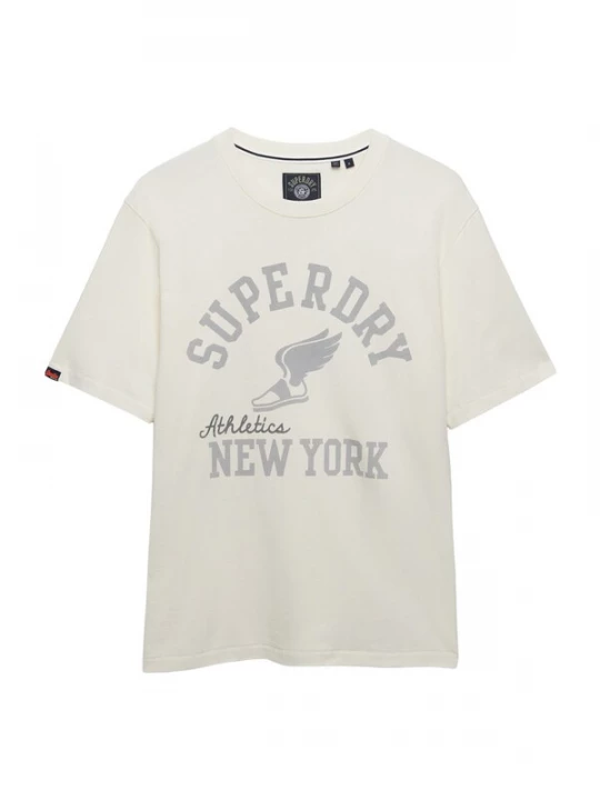 Obrázek produktu Superdry & Co Tričko 'Ath Ess' šedá / černá / offwhite