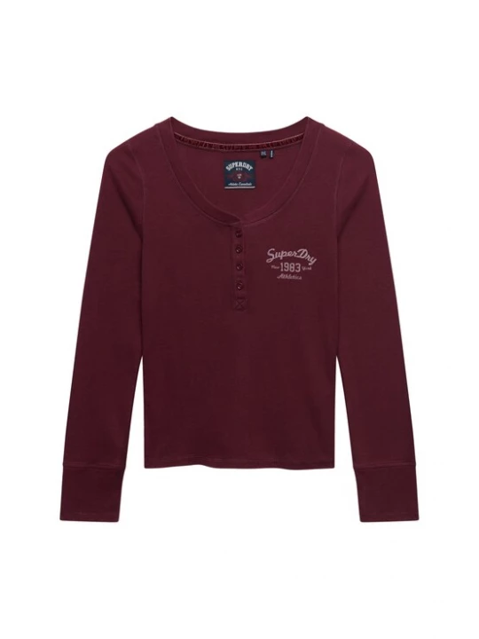 Obrázek produktu Superdry & Co Tričko bordó / pastelově červená