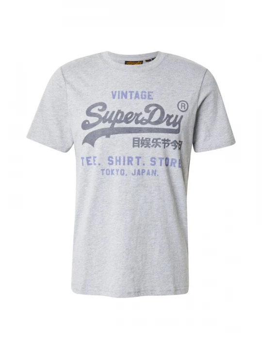 Obrázek produktu Superdry & Co Tričko 'Heritage'  modrá / šedá / antracitová
