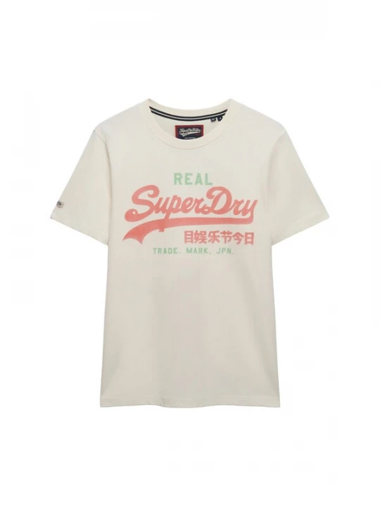 Obrázek produktu Superdry & Co Tričko 'Vintage Classic' světle zelená / světle červená / bílá