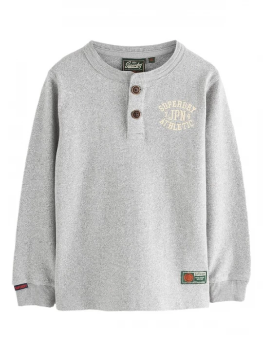 Obrázek produktu Superdry & Co Tričko světle žlutá / šedá