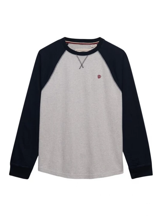 Obrázek produktu Superdry & Co Tričko 'Vintage Athletic' šedý melír / černá