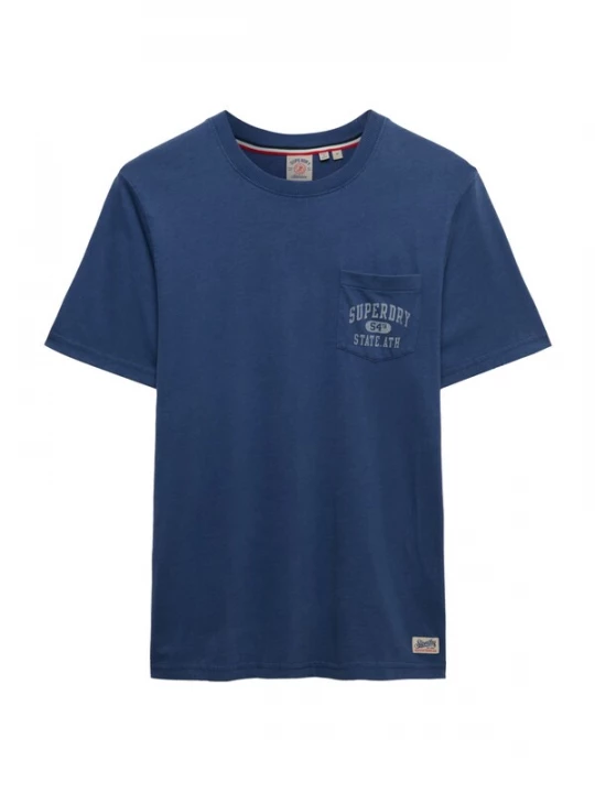 Obrázek produktu Superdry & Co Tričko 'Vintage Prep' béžová / modrá