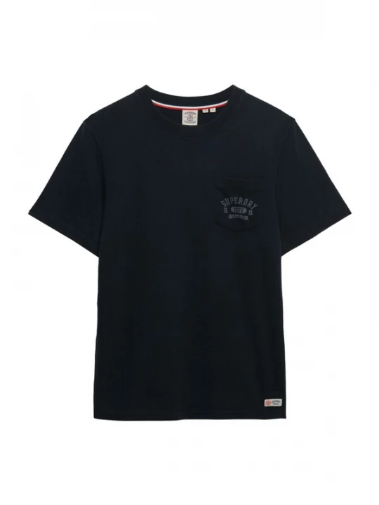 Obrázek produktu Superdry & Co Tričko 'Vintage Prep' námořnická modř / šedá