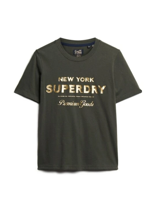 Obrázek produktu Superdry & Co Tričko zlatá / khaki