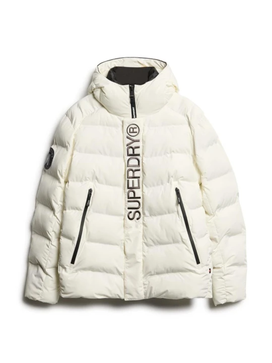 Obrázek produktu Superdry & Co Zimní bunda černá / barva bílé vlny