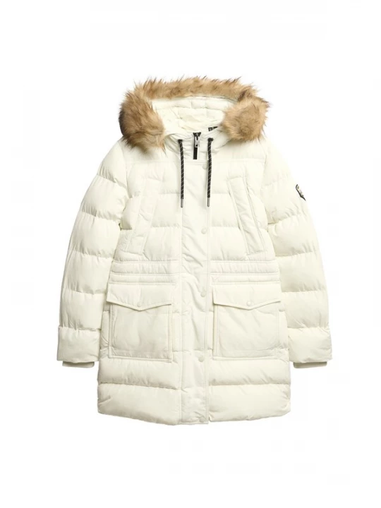 Obrázek produktu Superdry & Co Zimní bunda ' Everest '  hnědá / bílá