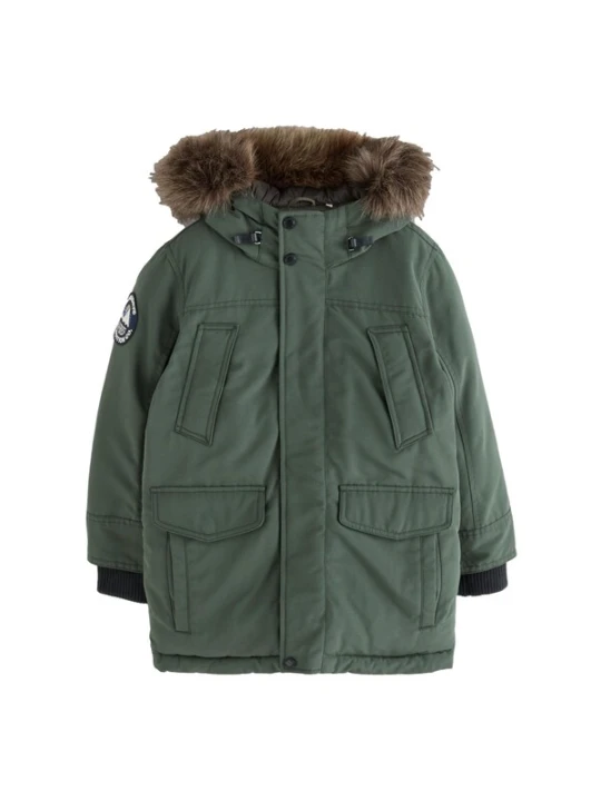 Obrázek produktu Superdry & Co Zimní bunda 'Everest' námořnická modř / jedle / bílá