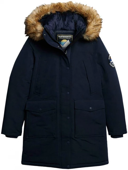 Obrázek produktu Superdry & Co Zimní parka 'Everest'  béžová / marine modrá