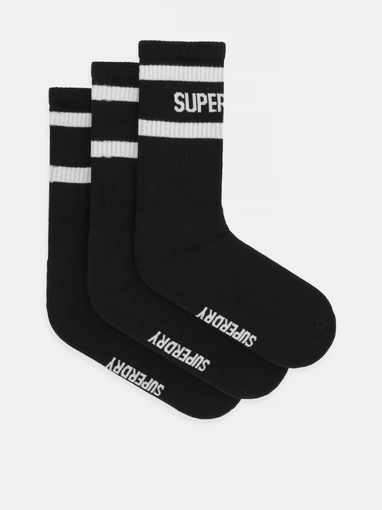 Obrázek produktu Superdry Ponožky Superdry 3-pack černá