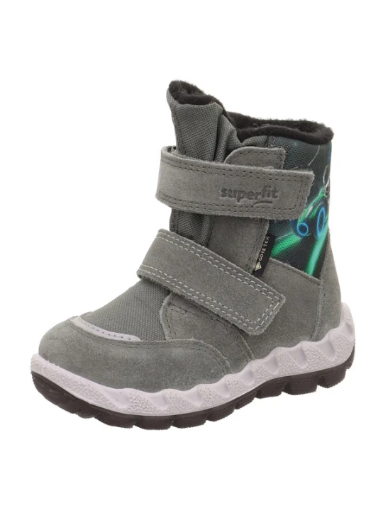 Obrázek produktu SUPERFIT Kozačky 'ICEBIRD' světlemodrá / šedá / světle zelená / černá
