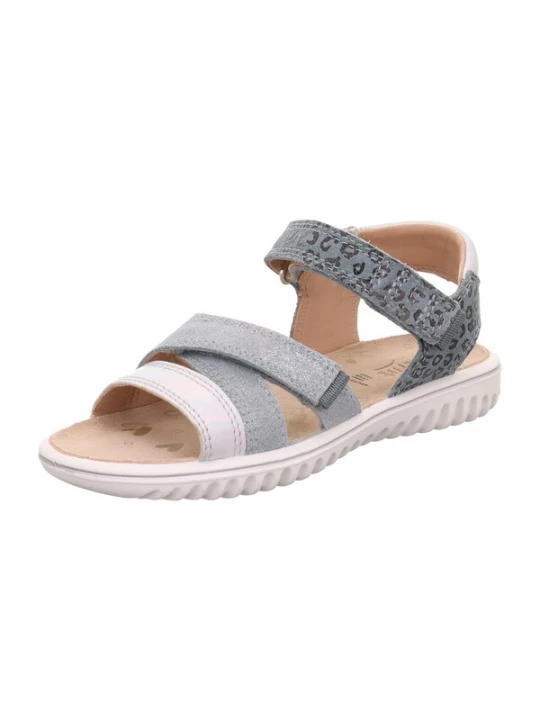Obrázek produktu SUPERFIT Sandály 'SPARKLE' mátová / černá / bílá