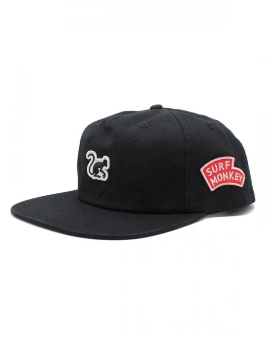 Obrázek produktu Surf Monkey Kšiltovka '5-Panel Cap Organic' černá džínovina