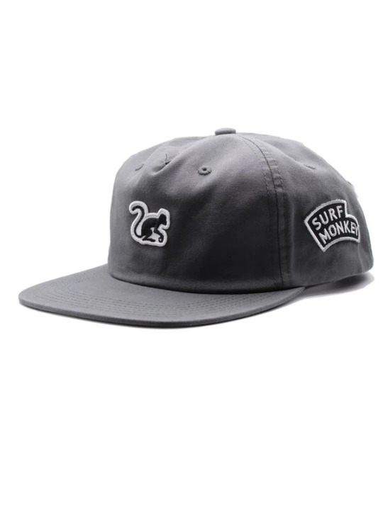 Obrázek produktu Surf Monkey Kšiltovka '5-Panel Cap Organic' tmavě šedá