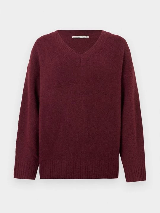 Obrázek produktu Svetr Abercrombie & Fitch tmavě červená