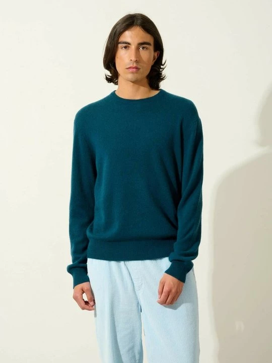 Obrázek produktu Svetr AUTHENTIC CASHMERE petrolejová