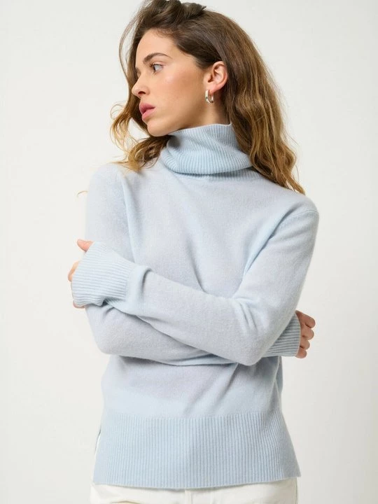 Obrázek produktu Svetr AUTHENTIC CASHMERE světlemodrý denim