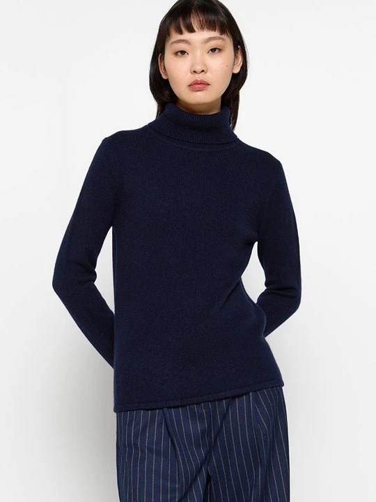 Obrázek produktu Svetr AUTHENTIC CASHMERE tmavě modrá
