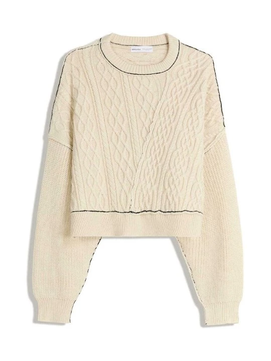 Obrázek produktu Svetr Bershka béžová