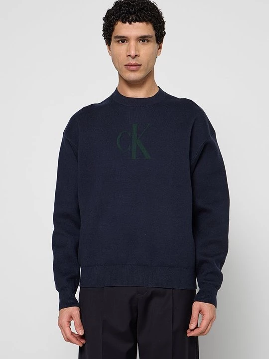 Obrázek produktu Svetr Calvin Klein Jeans tmavě modrá