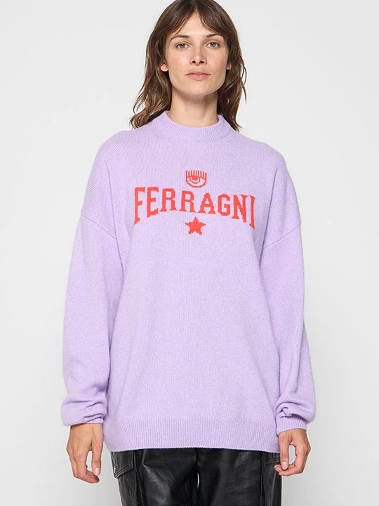 Obrázek produktu Svetr Chiara Ferragni fialová