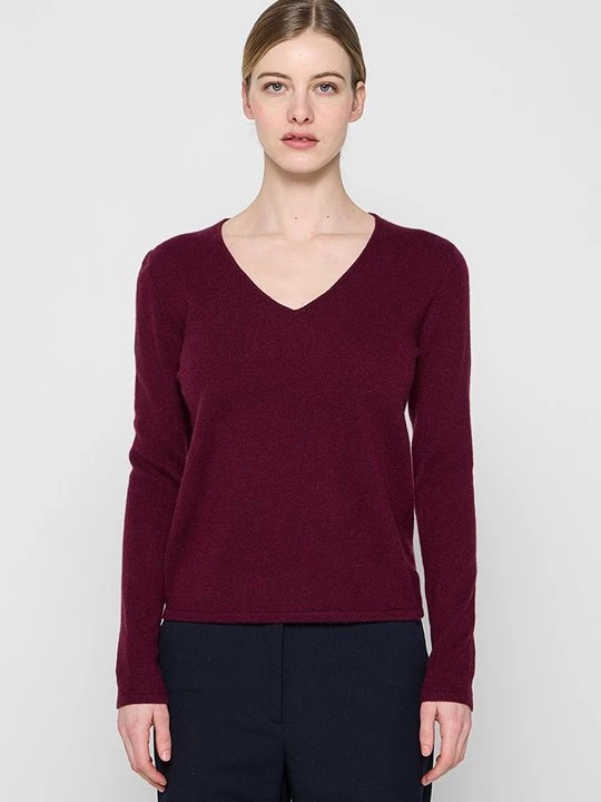 Obrázek produktu Svetr Just Cashmere fialová