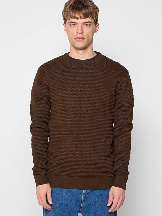 Obrázek produktu Svetr KnowledgeCotton Apparel hnědá