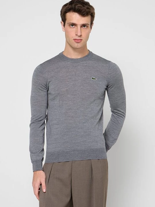 Obrázek produktu Svetr Lacoste stříbrná barva
