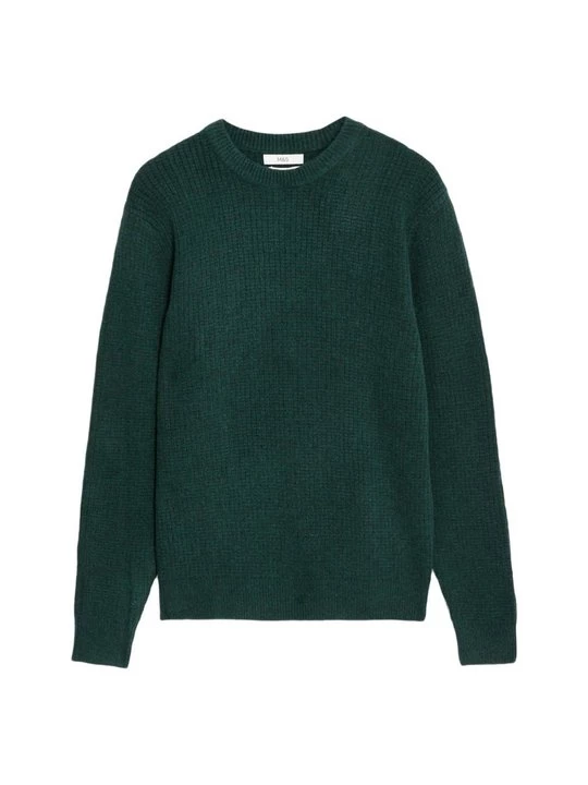 Obrázek produktu Svetr Marks & Spencer melírovaná zelená