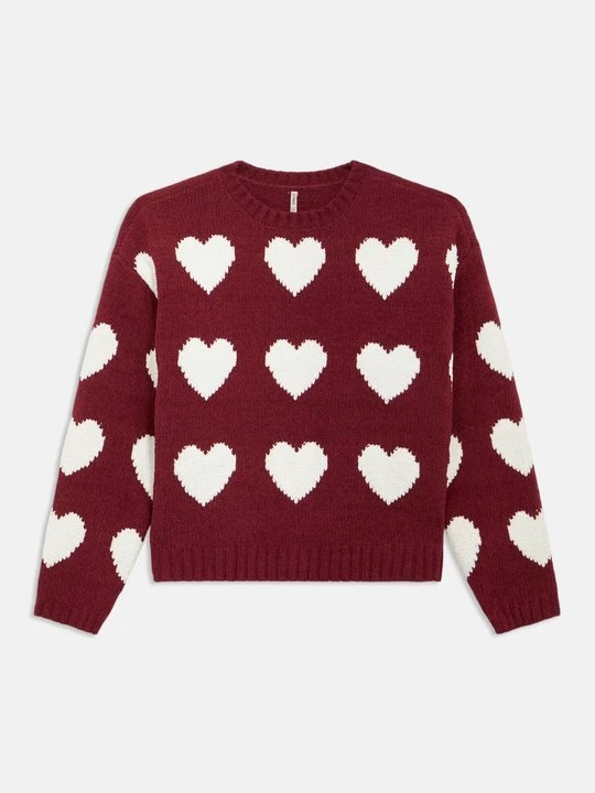 Obrázek produktu Svetr ONLY GIRLS bordó