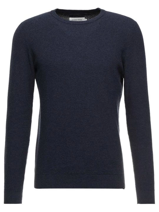 Obrázek produktu Svetr Pier One By Zalando melírovaná tmavě modrá