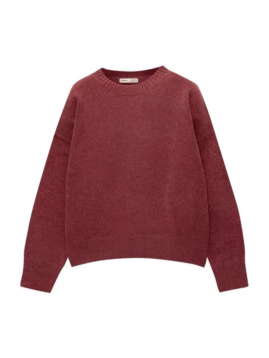 Obrázek produktu Svetr PULL&BEAR tmavě červená