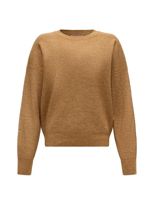Obrázek produktu Svetr Scotch & Soda melírovaná tmavě hnědá