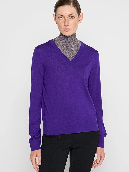 Obrázek produktu Svetr Tory Burch fialová