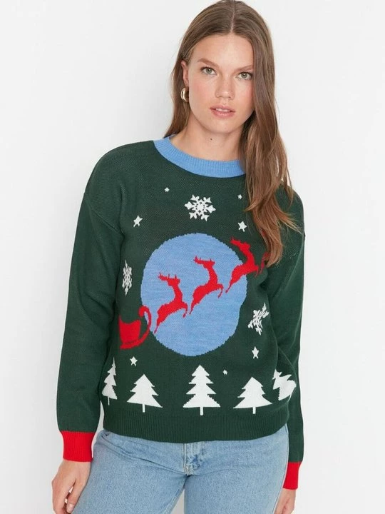 Obrázek produktu Svetr Trendyol zelená