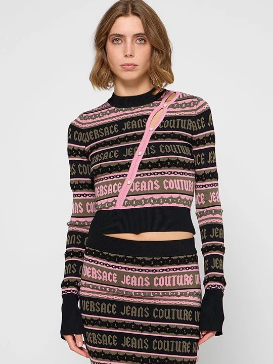 Obrázek produktu Svetr Versace Jeans Couture olivová