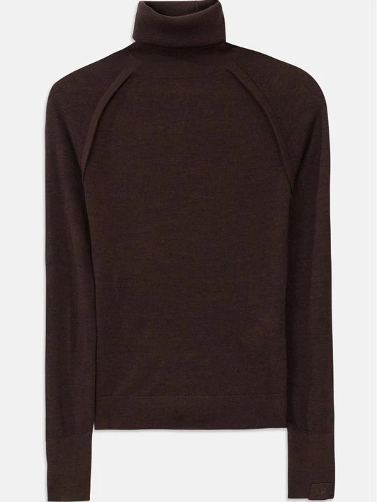 Obrázek produktu Svetr Victoria Beckham tmavě hnědá