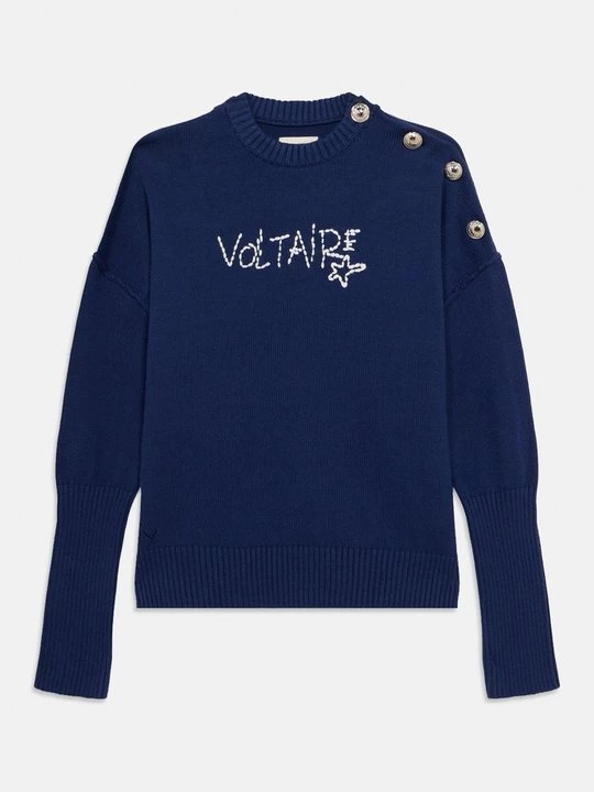 Obrázek produktu Svetr Zadig&Voltaire tmavě modrá