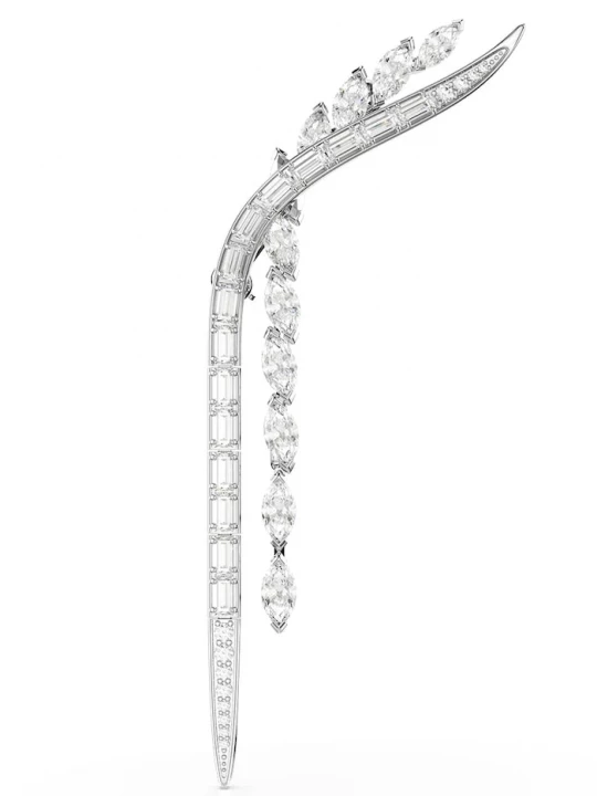 Obrázek produktu Swarovski brož s kubickým zirkonem MESMERA stříbrná