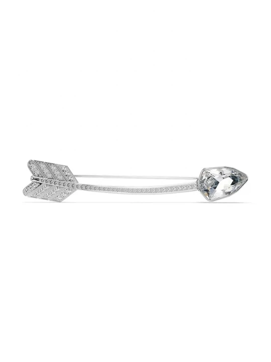 Obrázek produktu Swarovski Brož Swarovski IDYLLIA stříbrná